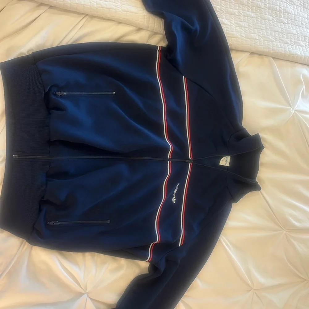 80s VINTAGE ADIDAS ZIP UP